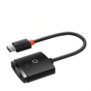 Adapter HDMI do VGA Baseus Lite Series z audio