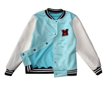 ВЕСЕННЯЯ БЕЙСБОЛЬНАЯ КУРТКА-БОМБЕР, размер 128 см.