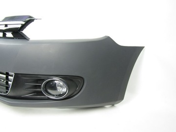 Передний бампер VW Golf 6 VI Без отверстий Комплект!