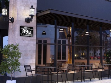 АДРЕСНАЯ табличка ЧЕРНЫЙ ГОЛОС Номер дома 30х40