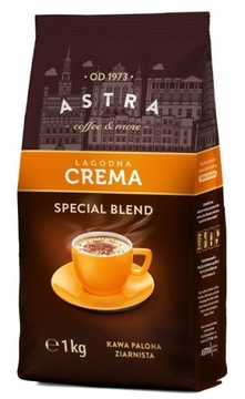 Kawa Astra Łagodna Crema ziarnista 1kg