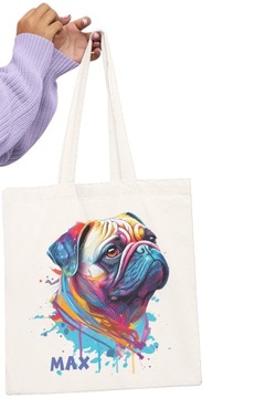 СУМКА ДЛЯ СОБАКИ PUGG ПОДАРОК ​​С ИНДИВИДУАЛЬНЫМ ИМЕНЕМ