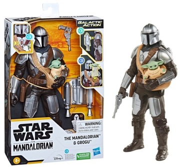 Figurka HASBRO Star Wars Mandalorian i Grogu 30cm