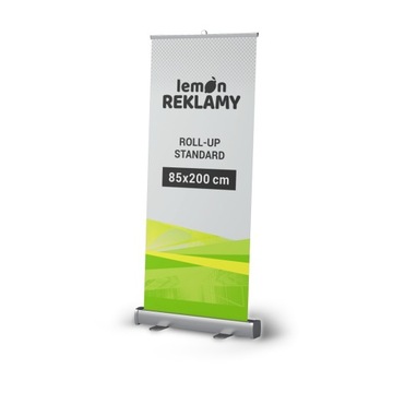 Rollup Blockout jakość FOTO 85cm Torba 24h