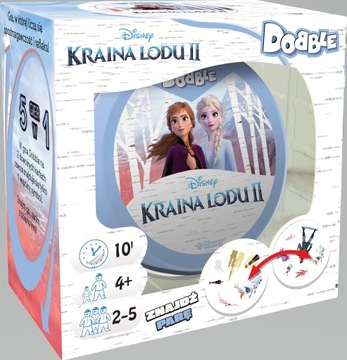 Dobble. Kraina Lodu 2. Gra dla najmłodszych