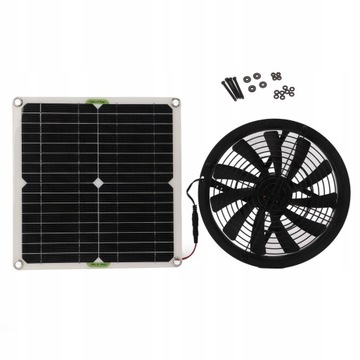 WENTYLATOR PANEL SOLARNY SŁONECZNY 100W 12V 2A