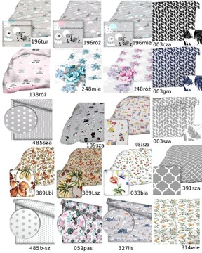 Простыня хлопковая 80х160 на резинке и узорах, хлопок 00микс