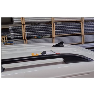 Рейлинги на крыше OPEL VIVARO RENAULT TRAFIC FIAT TALENTO 2014 - LONG BLACK
