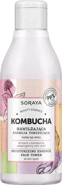 TONIK DO TWARZY ŻEŃ-SZEŃ + KOMBUCHA ZDROWY KOKTAJL Z WITAMINAMI SORAYA