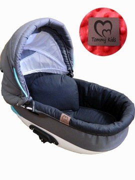 Вставка для гондолы TOMMY KIDS, поролоновый матрас, чехол и подушка.