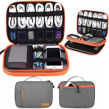 TORBA ORGANIZER NA AKCESORIA KABLE PODRÓŻNA ETUI