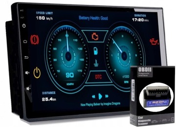 РАДИО НАВИ GPS 2DIN Wi-Fi BLUETOOTH RDS CARPLAY ANDROID АВТО 2 ГБ 64 ГБ КАМЕРА