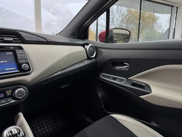 Nissan Micra V 0.9 IG-T 90KM 2017 Nissan Micra Tekna / Kamera 360° / LED / 1 właścic, zdjęcie 24