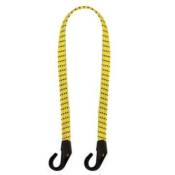 OXFORD ELASTYCZNY PAS Z HAKAMI TUV/GS BUNGEE XTRA YELLOW BLACK 90CM