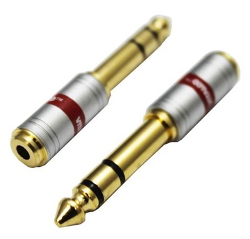 ADAPTER AUX GNIAZDO JACK 3,5 WTYK 6,3 VITALCO