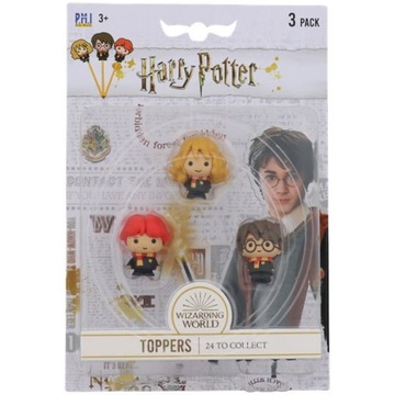 Figurki na ołówek Harry Potter 3 sztuki 3+