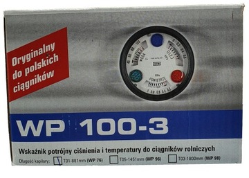 Wskaźnik potrójny trójwskaźnik C-328 C330 WP-76