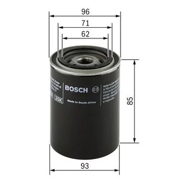 BOSCH 0 451 103 219 FILTR OLEJE
