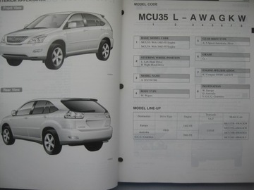 Lexus RX 330 инструкция по ремонту характеристики Lexus RX300 технические данные