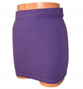 MINI SPÓDNICA SPÓDNICZKA BAWEŁNA FIOLETOWA R. L