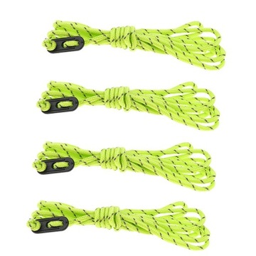 4 шт., палатка Guyline, светоотражающая нейлоновая веревка и