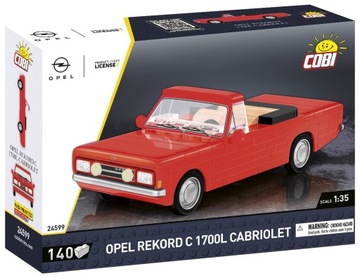 COBI24599 OPEL REKORD C 1700L CABRIOLET 140KL