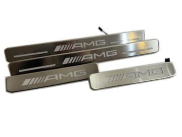 G-CLASS AMG SILL TRIMS ILLUMINATED MERCEDES BENZÍN