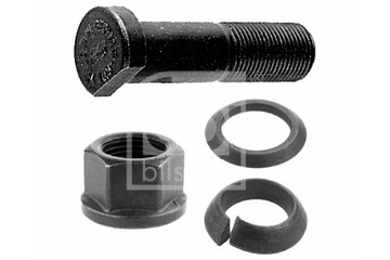 FEBI BILSTEIN ŚRUBA KOŁA M18X1.5 X65 73.4MM STAL KPL Z NAKRĘTKĄ Z