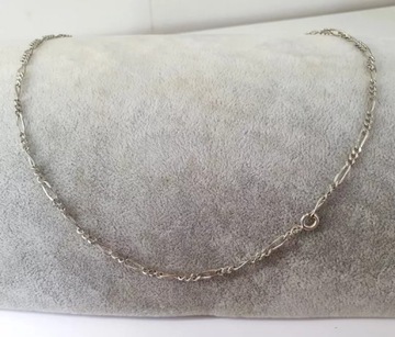 SREBRNY ŁAŃCUSZEK 925/6,21G/47CM