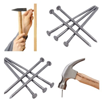 Gwoździe budowlane 7,0x 225 standard czarne