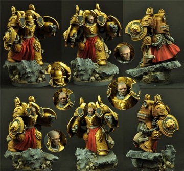 Figurka SF Commander Roman General + Podstawka 28mm Scibor 28SF0055 W40K