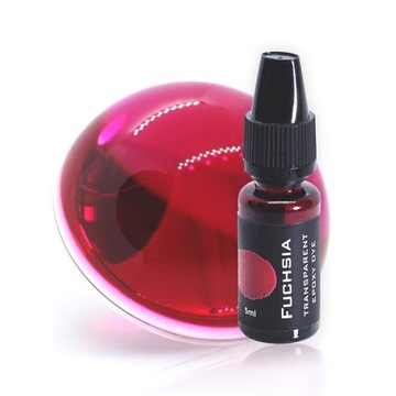 PIGMENT Barwnik TRANSPARENTNY FUCHSIA do ŻYWIC
