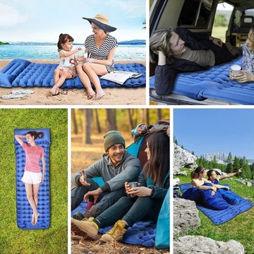 САМОННАДУВАЮЩИЙСЯ КАМИР ДЛЯ СПАНИЯ С НОЖНЫМ НАСОСОМ, ВОДОНЕПРОНИЦАЕМЫЙ 8 СМ