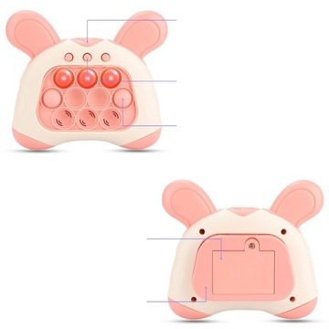 АНТИСТРЕССОВАЯ АРКАДА ДЛЯ ДЕТЕЙ POP IT FAST PUSH BUBBLE