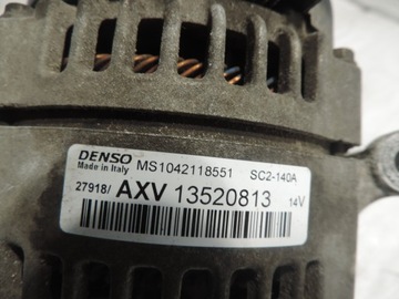 ALTERNÁTOR 13520813 OPEL ASTRA K V 1.6 TURBO