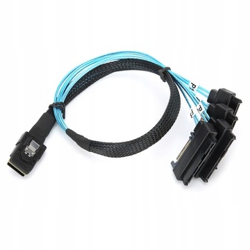 Мини-кабель SAS от SFF-8087 до SFF-8482, 29-контактный кабель