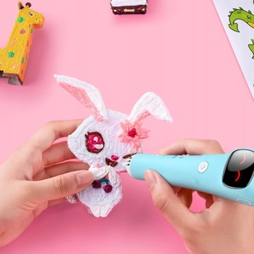 НОВАЯ БЕСПРОВОДНАЯ 3D РУЧКА 2.0 НИТЬ PCL ПОДАРОК ​​РЕБЕНКУ