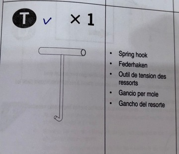 Детали для батута Songmics STR122O01