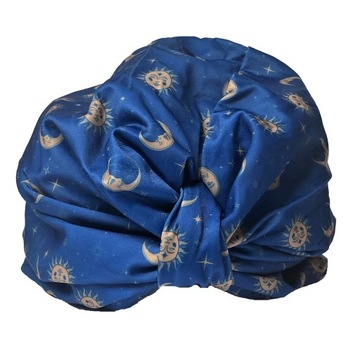 VINTAGE COMPAN Elegancki Turban Czepek pod prysznic Wodoodporny