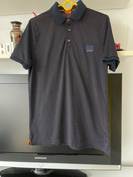 7 KOSZULKA POLO BOSS GRANAT ORANGE M