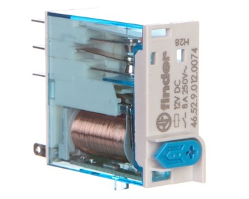 Миниатюрное интерфейсное реле 2П 8А 12В постоянного тока 46.52.9.012.00740