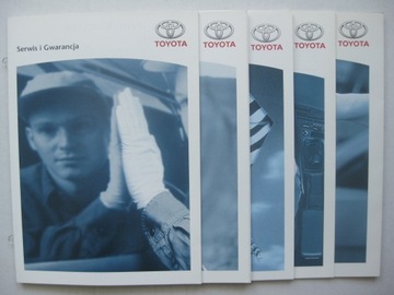 Сервисная книжка и гарантия TOYOTA.
