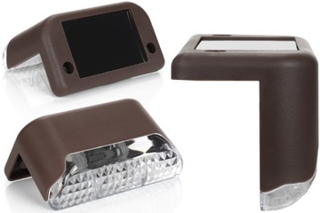 4x ВОДОНЕПРОНИЦАЕМЫЙ СОЛНЕЧНЫЙ СВЕТОДИОДНЫЙ НАРУЖНЫЙ САДОВЫЙ ЛЕСТНИЧНЫЙ СВЕТИЛЬНИК