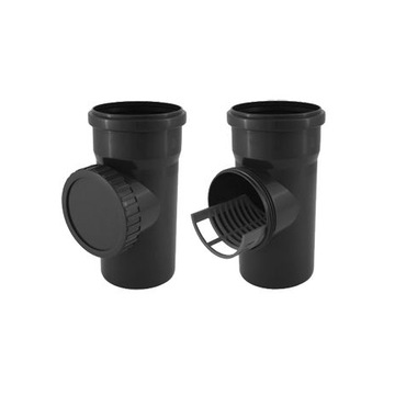 CZYSZCZAK Z SITKIEM Ø110 AQUER Rewizja rynny