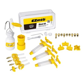 Zestawy do odpowietrzania oleju hamulcowego roweru Lite plastikowy adapter