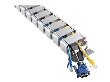 Кабельный органайзер DIGITUS Spine цвет серебристый