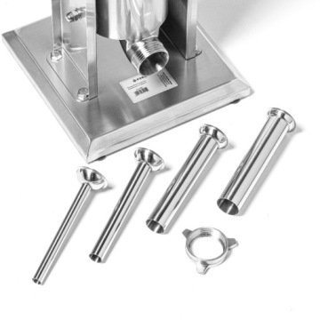 ВЕРТИКАЛЬНАЯ НАПОЛНИТЕЛЬ ДЛЯ КОЛБАС 3Л FORGAST FG10603 нержавеющая сталь + 4 воронки