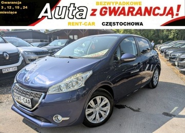 Peugeot 208 I Hatchback 5d 1.4 HDI 68KM 2013 Peugeot 208 1.4D 68PS OPŁACONY Bezwypadkowy