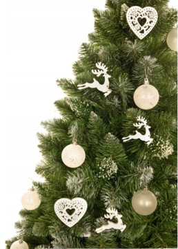 Искусственная ЕЛЬКА ПРЕМИУМ АЛМАЗНАЯ СОСНА на стволе 180см Плотная заснеженная