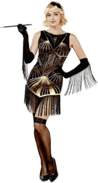 Zestaw dla dorosłych. Retro lata 20-te. Rozmiar M